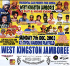 WEST KINGSTON JAMBOREE 2003