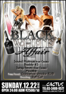 12/22 BLACK&WHITE Affair 2013 @ClubCACTUS【動画】