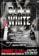 12/28 -BLACK & WHITE Affair- @ClubCactus【動画】