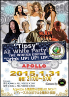 1/31(SAT) “Tipsy” ALL WHITE PARTY! @六本木APOLLO Club Tokyo【動画】