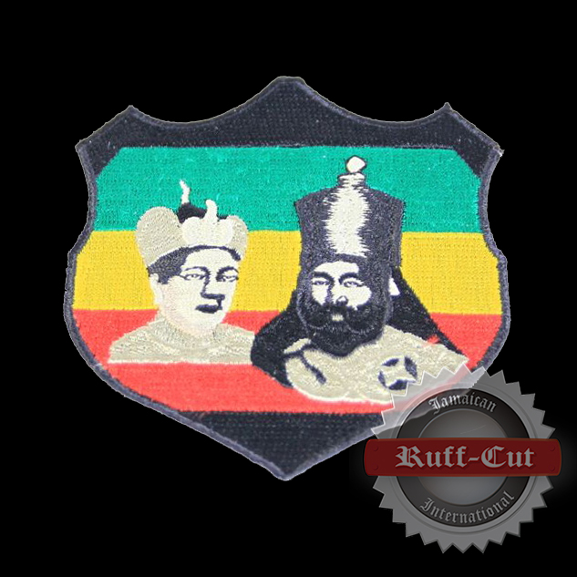 【アイロンワッペン】KING&QUEEN