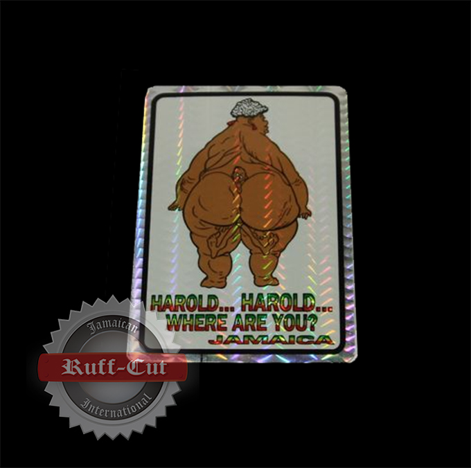 【ステッカー】HAROLD...HAROLD...WHERE ARE YOU?