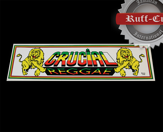 【ステッカー】CRUCIAL REGGAE